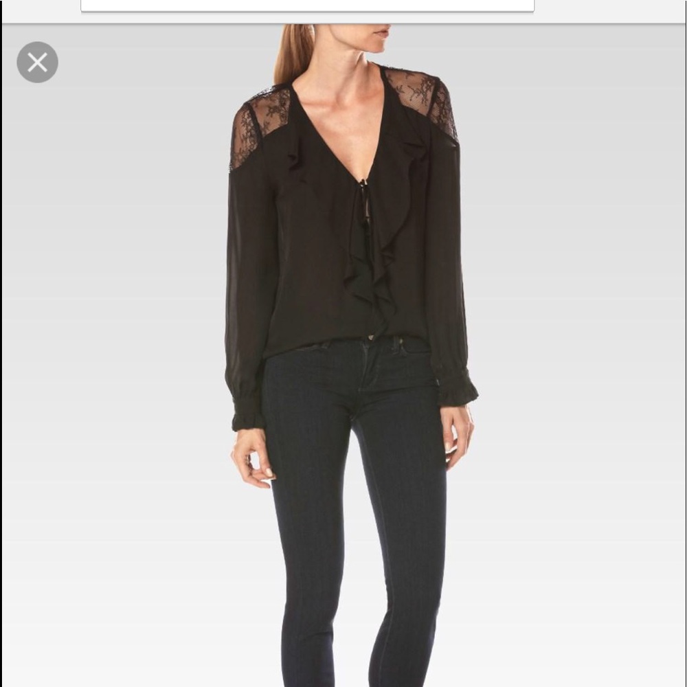 Paige silk top